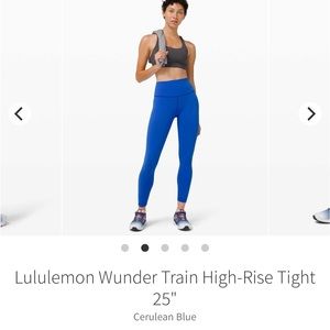 Lululemon Wunder Train High-Rise Tight 25"